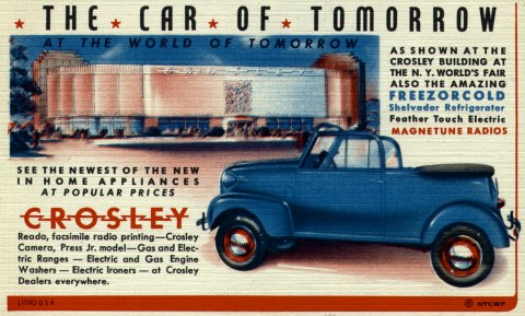 1939 Crosley Auto Advertising